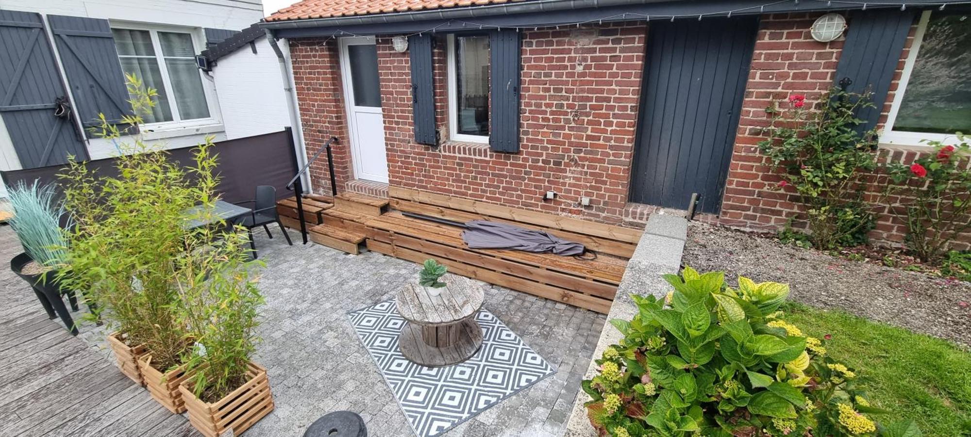 Studio Independant Avec Terrasse Vue Jardin Beauchamps  客房 照片